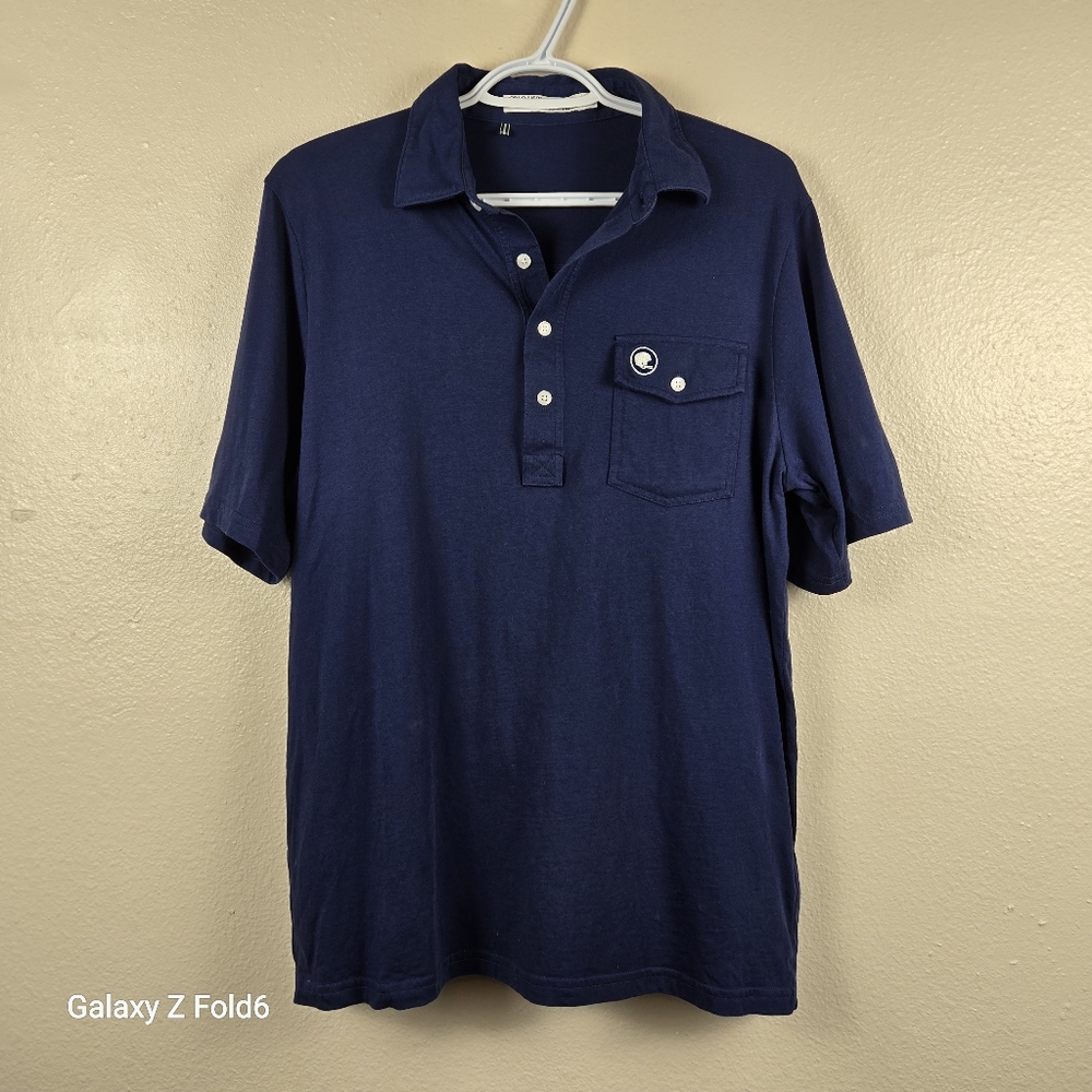 Criquet Vintage-Inspired Short Sleeve Players Polo – Classic Button-Up Collared‎